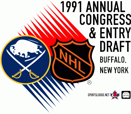 NHL Draft 1990-1991 Alternate Logo vinyl decal